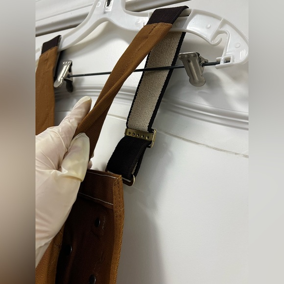 NWOT Men’s Light Brown Carhartt Work Overalls - Picture 7 of 16